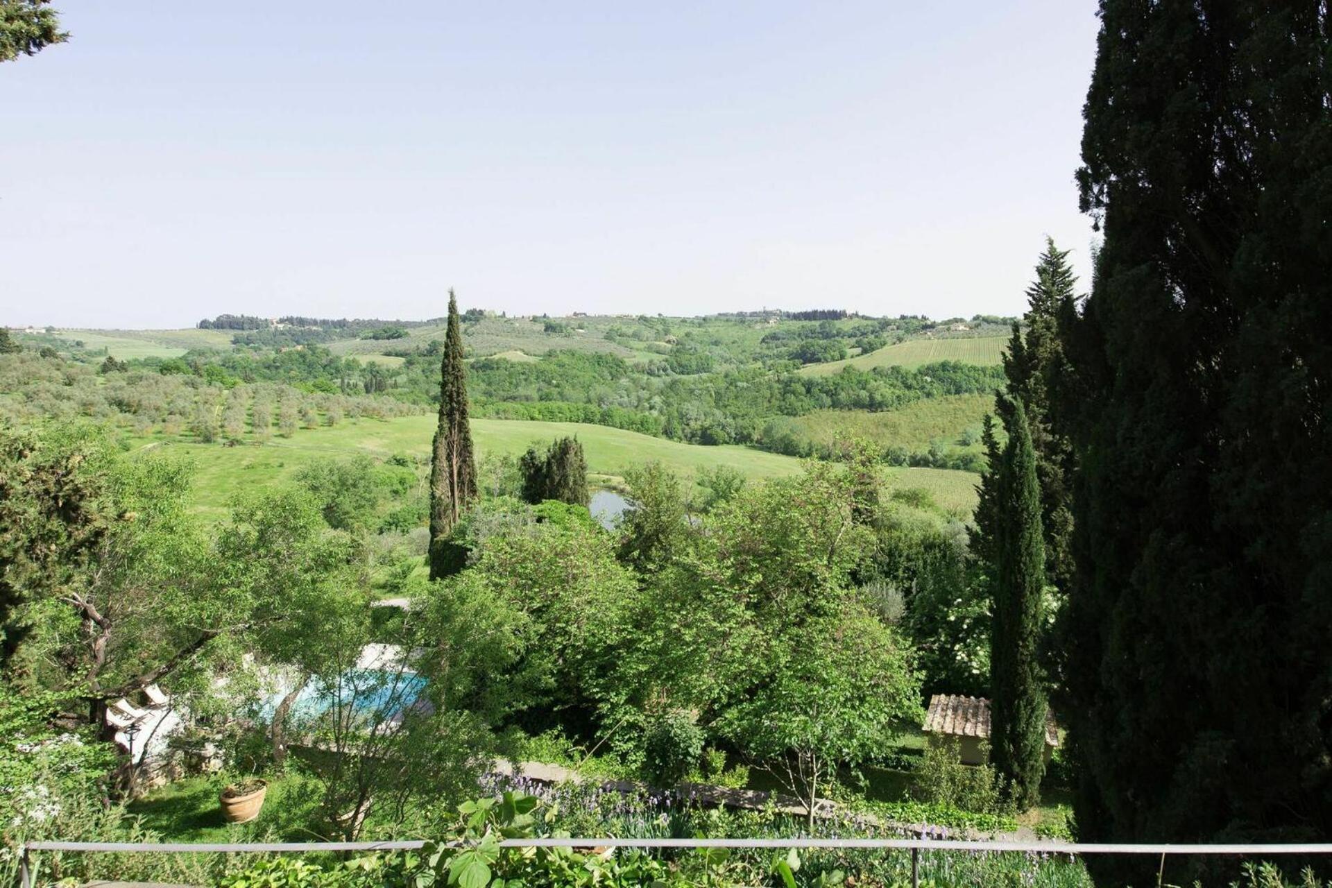 Castello Di Montegufoni By Posarellivillas Montagnana Val Di Pesa المظهر الخارجي الصورة