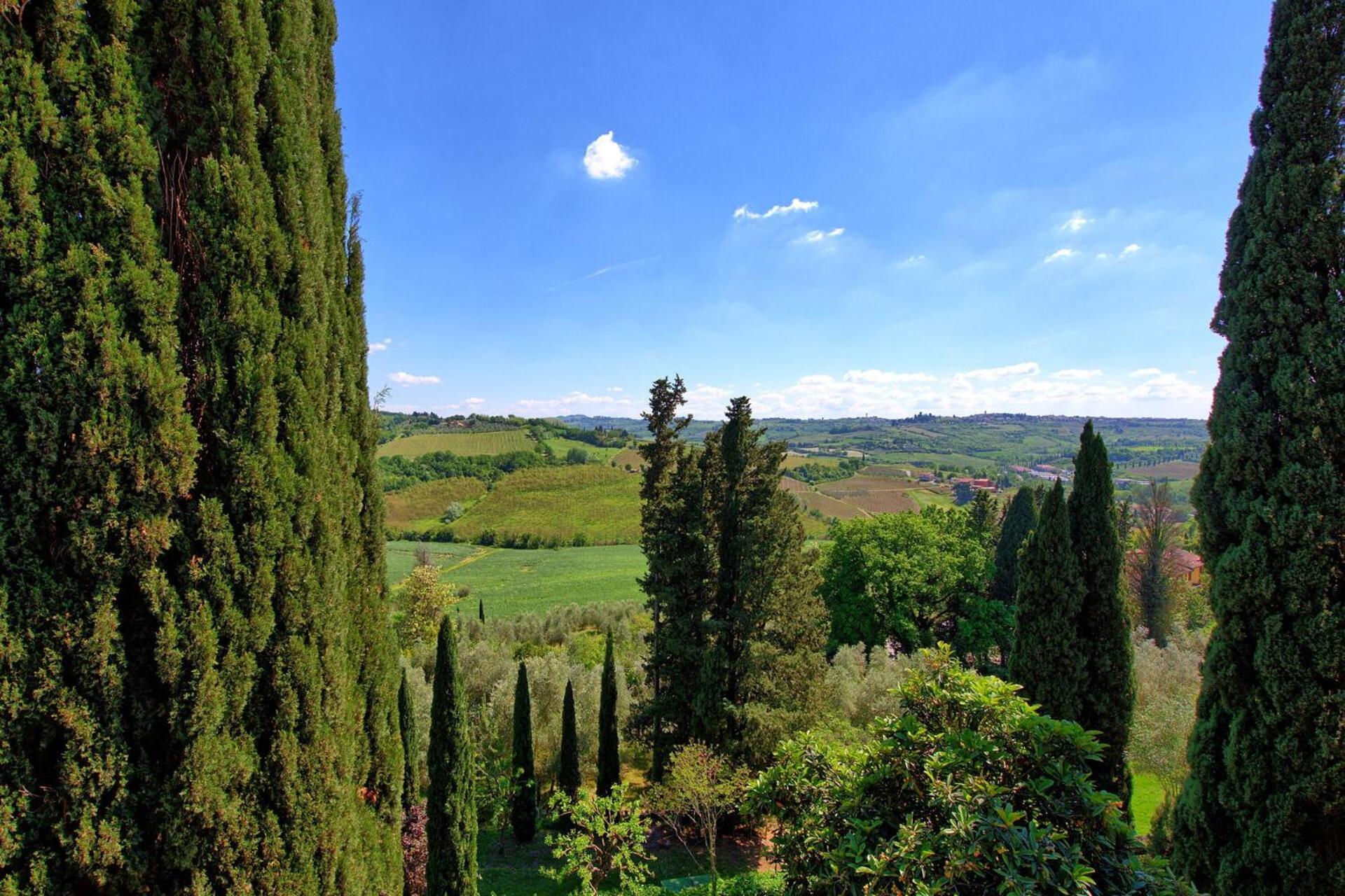 Castello Di Montegufoni By Posarellivillas Montagnana Val Di Pesa المظهر الخارجي الصورة