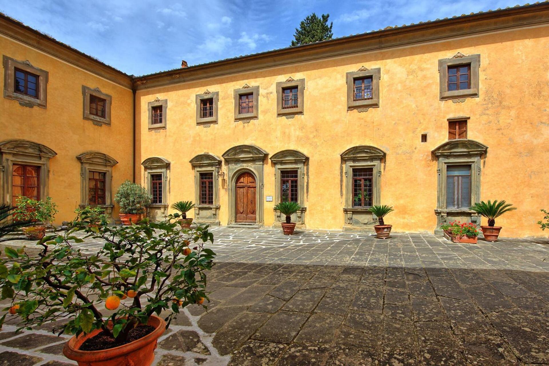 Castello Di Montegufoni By Posarellivillas Montagnana Val Di Pesa المظهر الخارجي الصورة