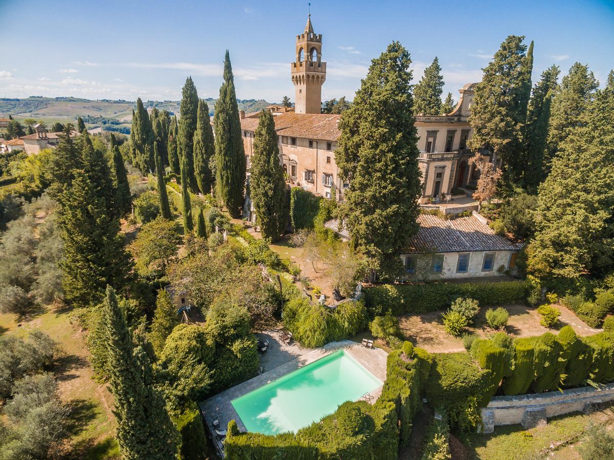 Castello Di Montegufoni By Posarellivillas Montagnana Val Di Pesa المظهر الخارجي الصورة